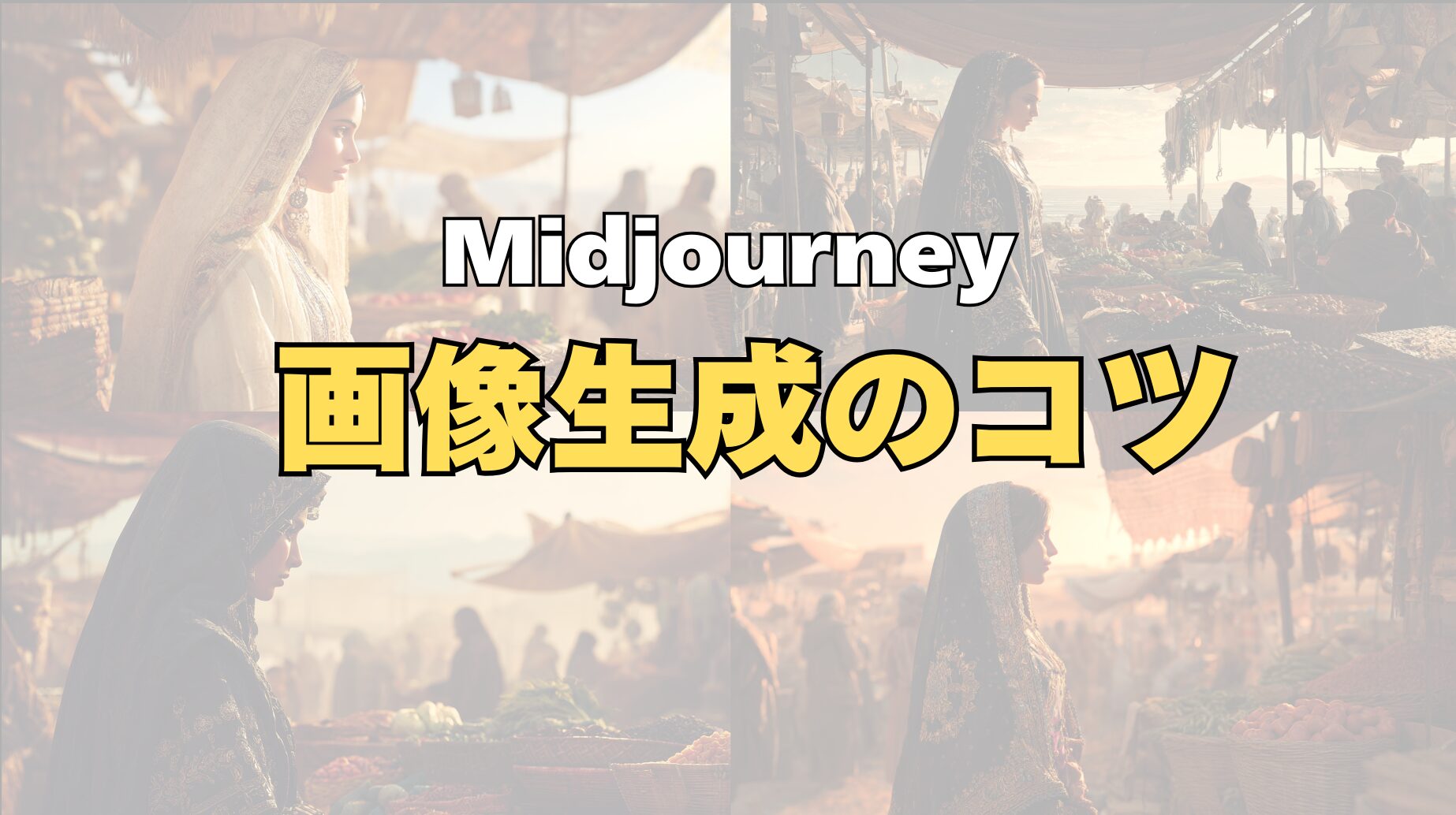 Midjourneyの画像生成のコツ
