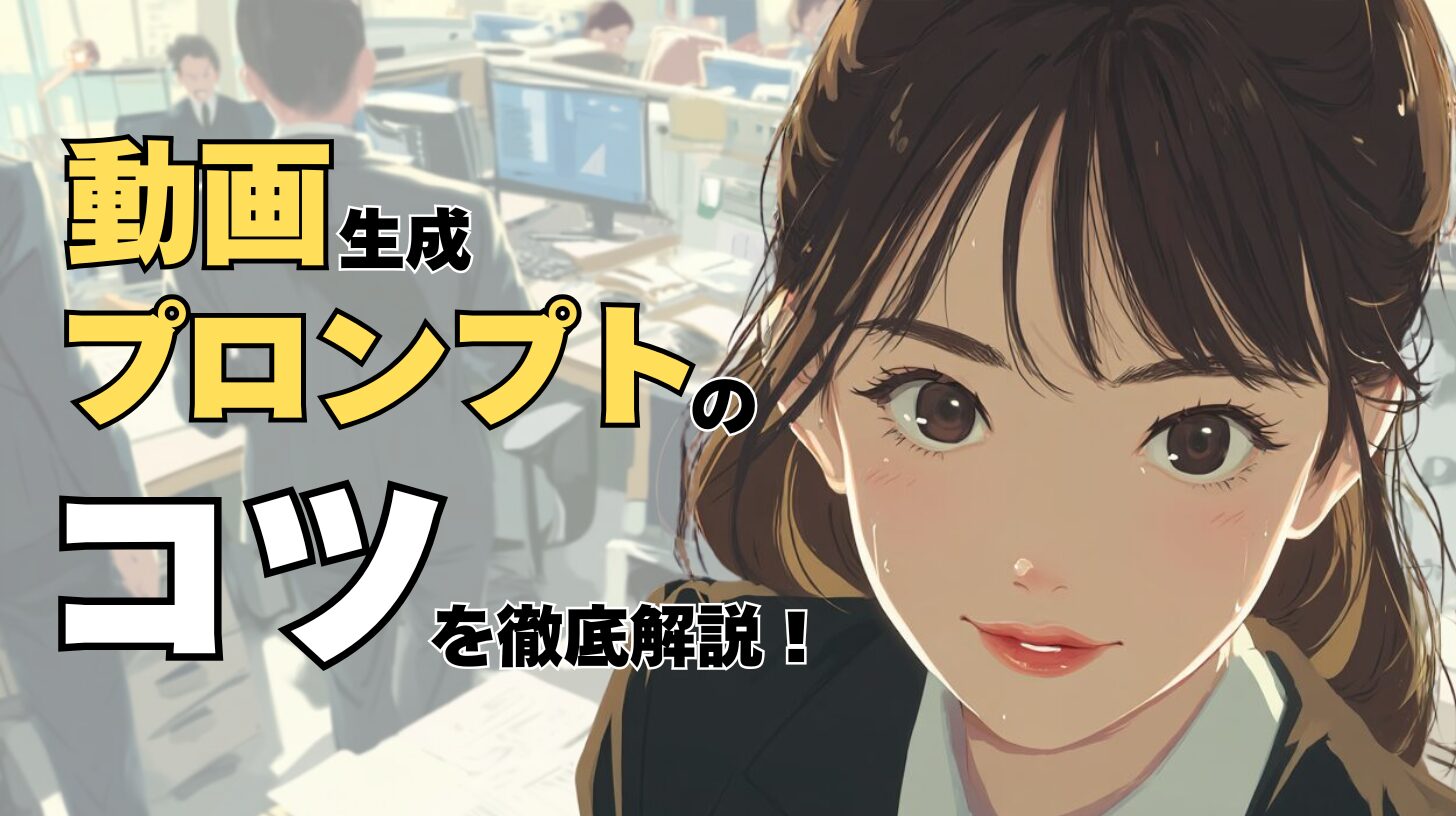 動画生成プロンプトのコツを徹底解説！